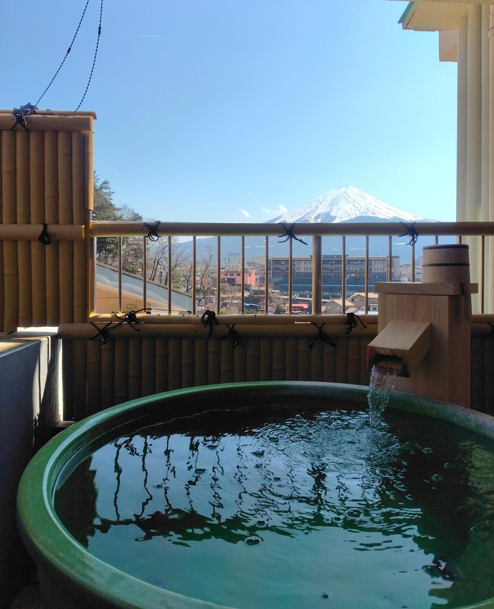 富士河口湖温泉湖南庄酒店 传统日式旅馆 富士河口湖